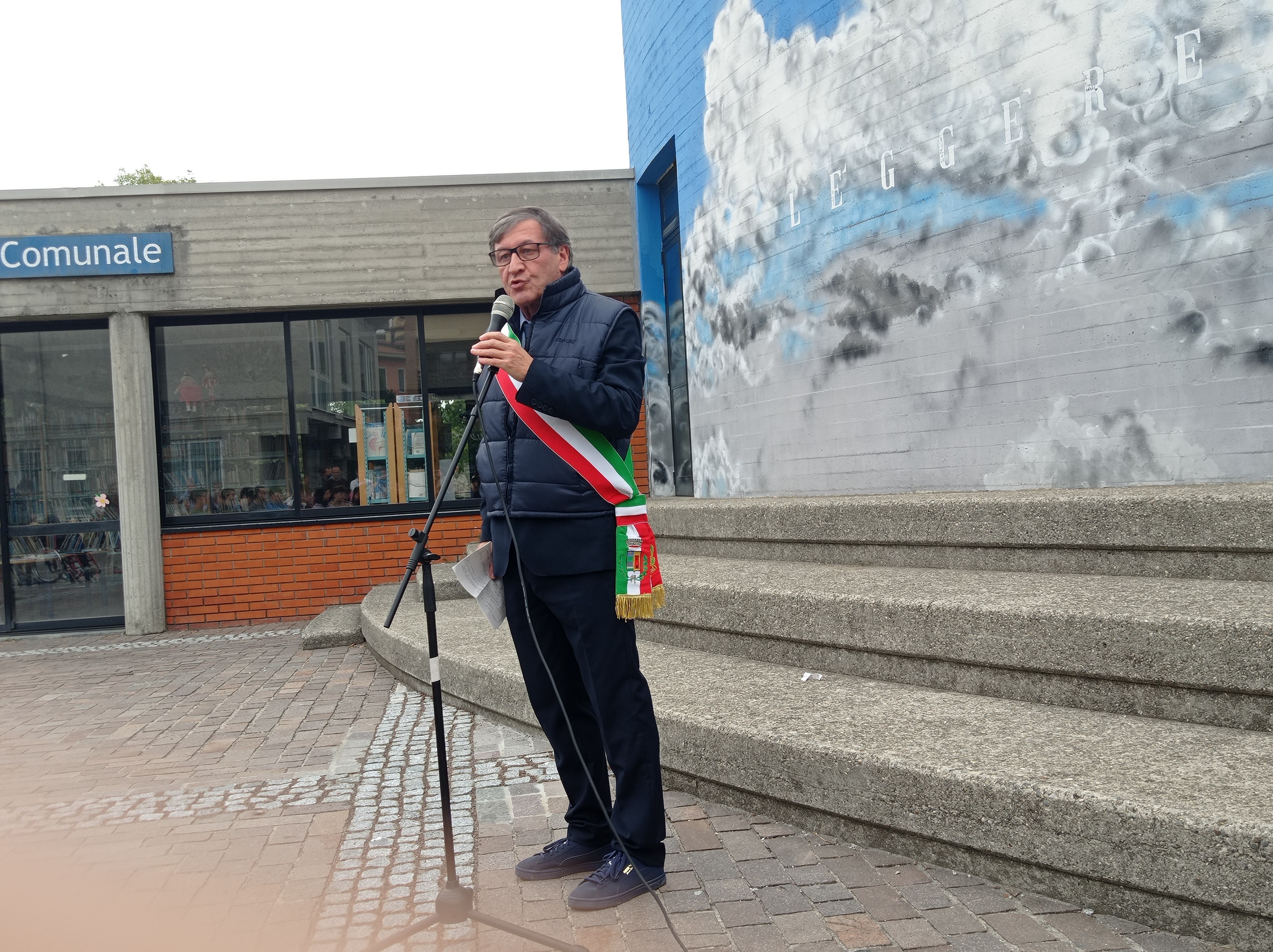 Il Sindaco Osvaldo Palazzini