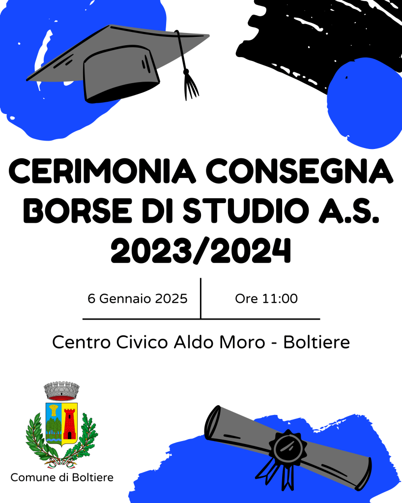 Boltiere - Borse di studio 2025