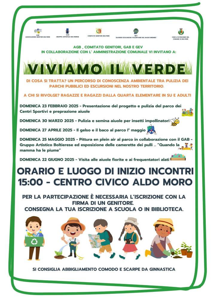 Viviamo il verde Boltiere