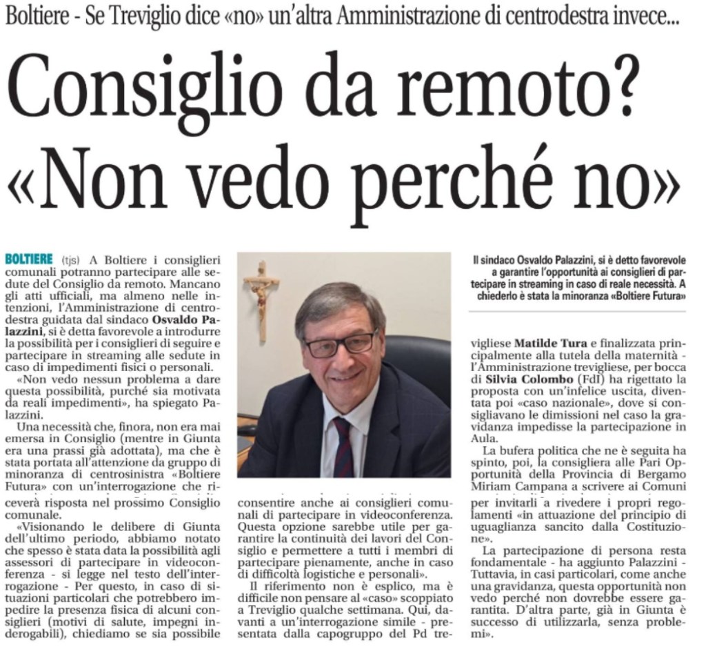 Consiglio da remoto