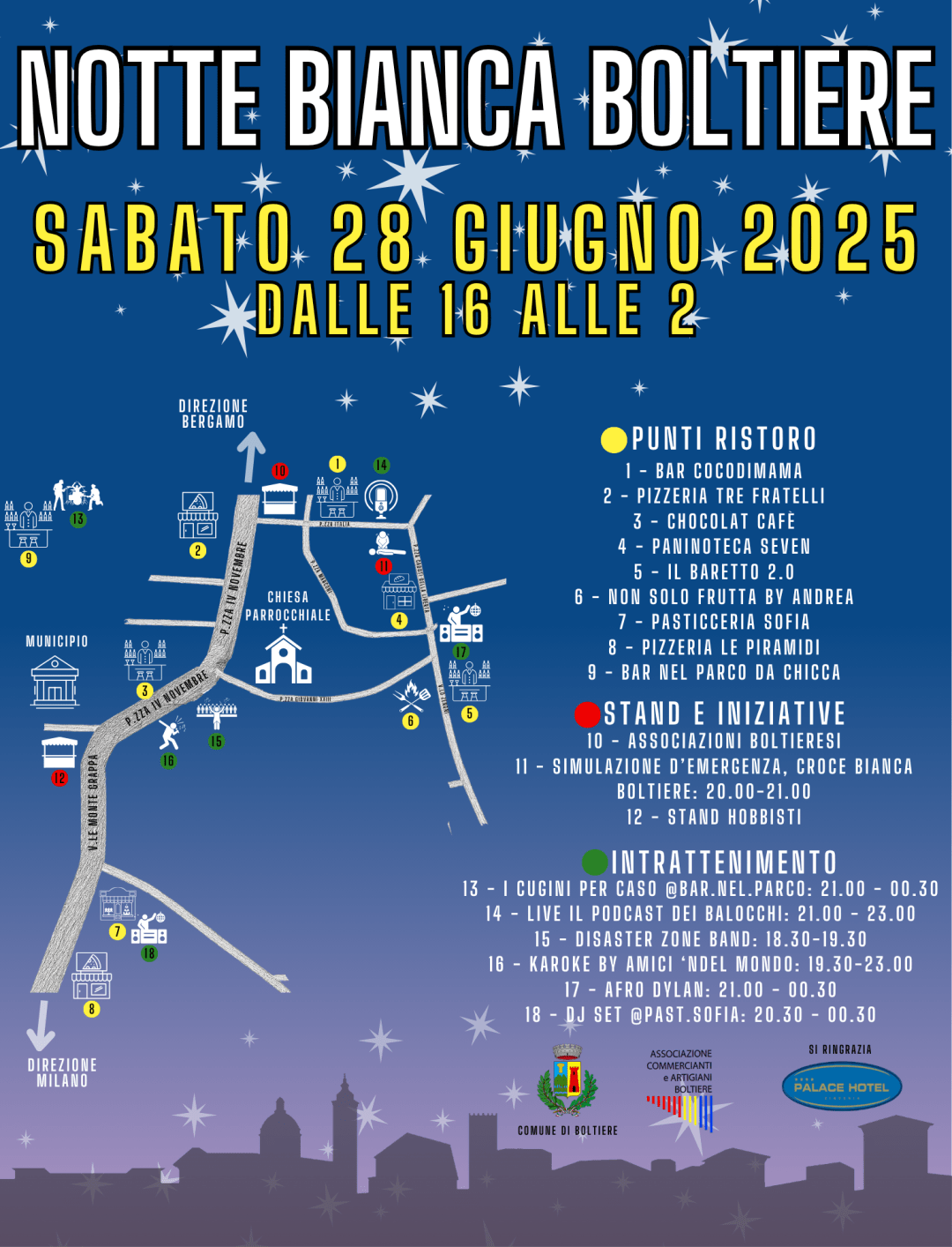 Notte bianca Boltiere 2025