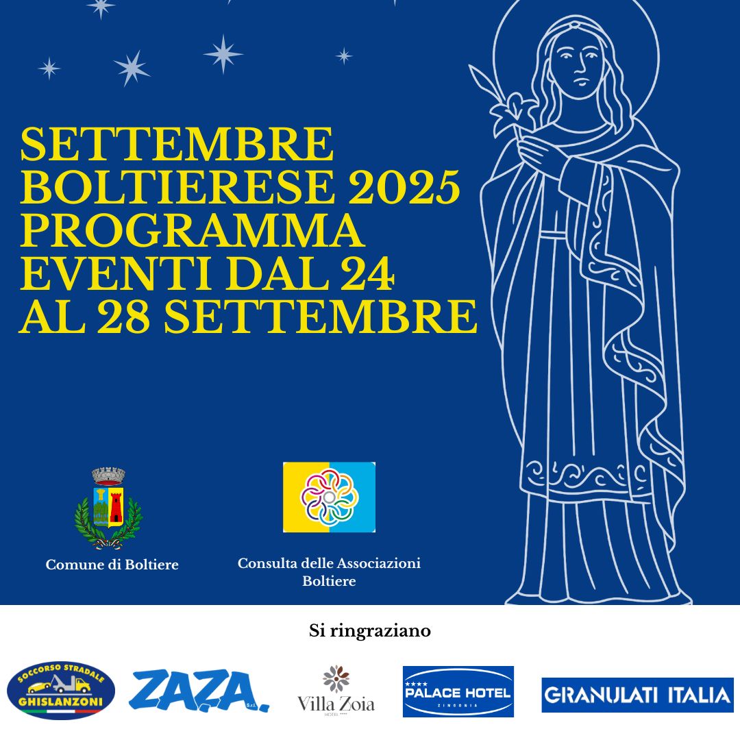 Settembre Boltierese 2025